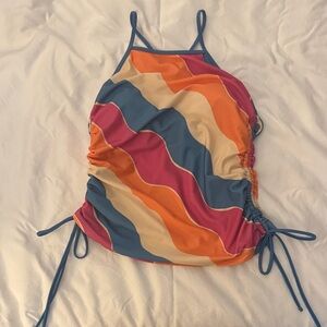 Nani swimwear sunrise drawstring tankini size large